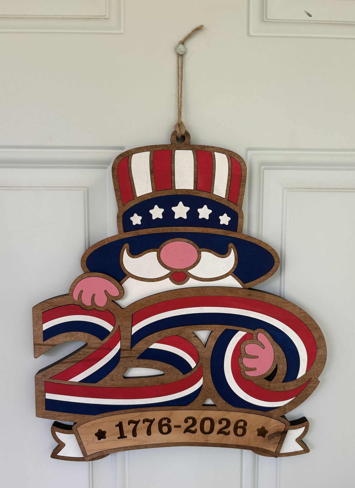 1776 Gnome Sign
