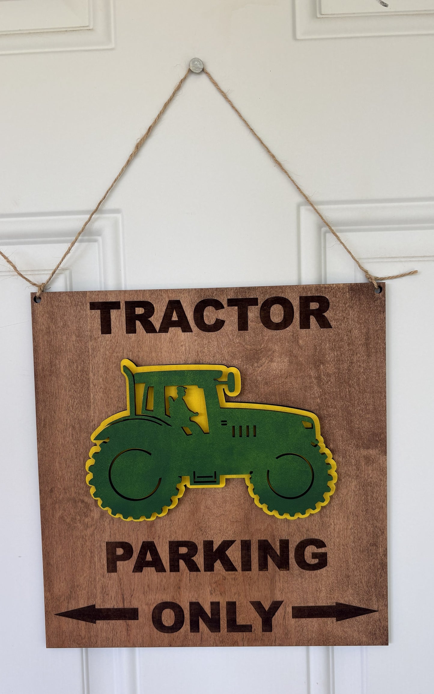 Tractor Parking Only