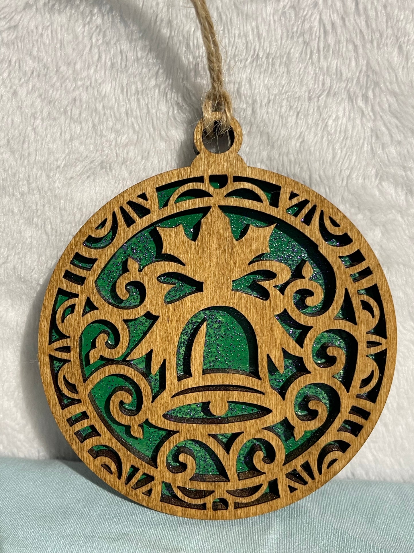 Glitter Christmas Ornaments