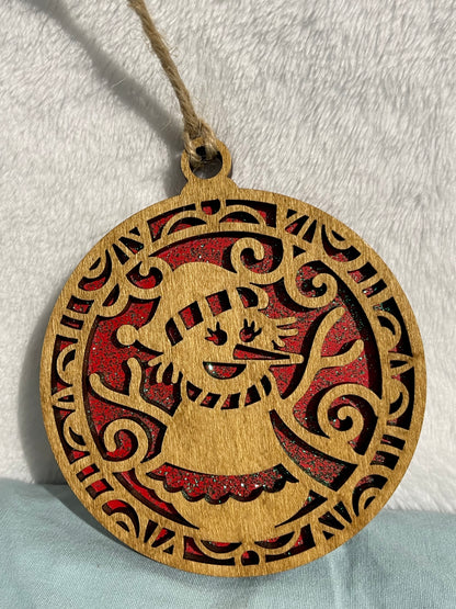 Glitter Christmas Ornaments