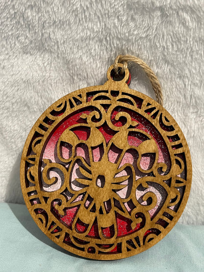 Glitter Christmas Ornaments