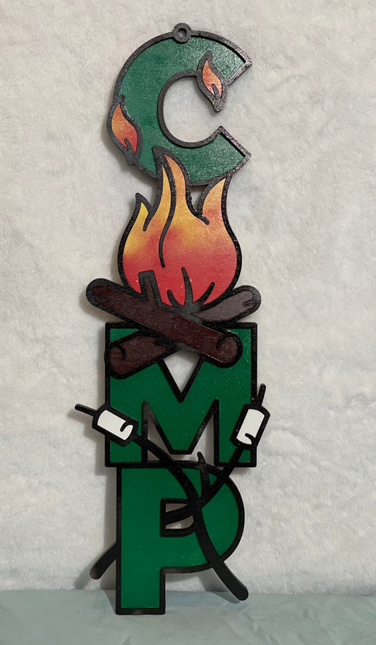 Camp Fire Sign