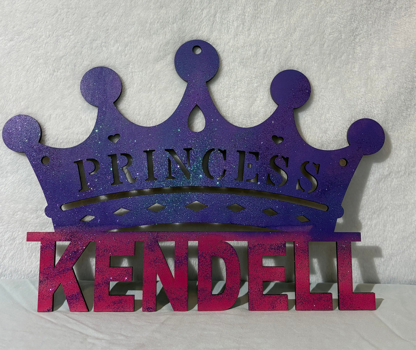 Wooden Princess Sign