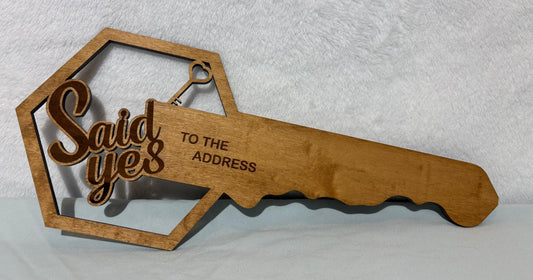 Said Yes Key Sign