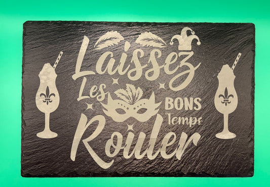 Mardi Gras Slate Cheese Board