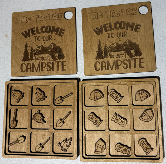 Camping Tic-Tac-Toe