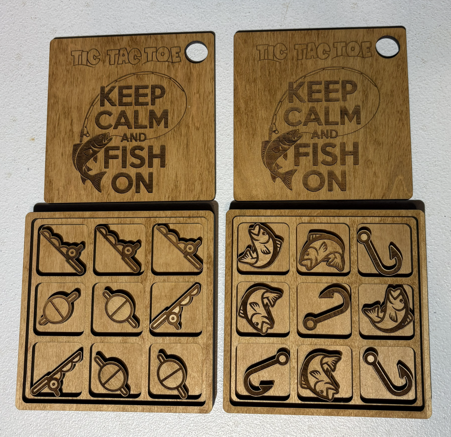 Fishing Tic-Tac-Toe