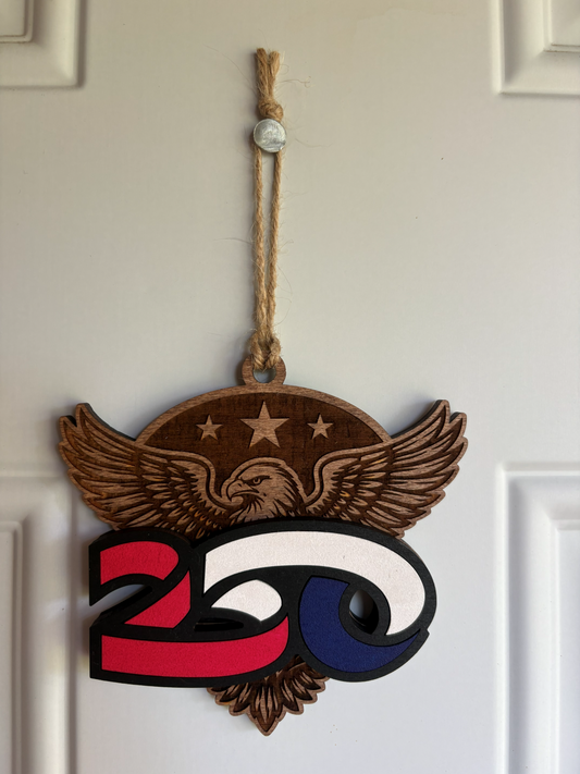 Patriotic Eagle Ornament