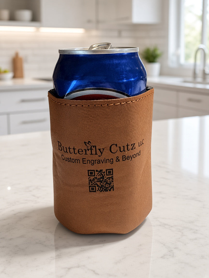 Leatherette Can Coolers
