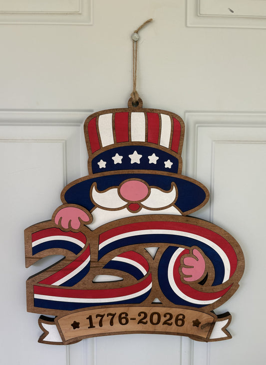 1776 Gnome Sign